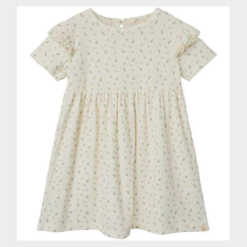 Lil' Atelier Kjole - Rib - NmfGago - Coconut Milk