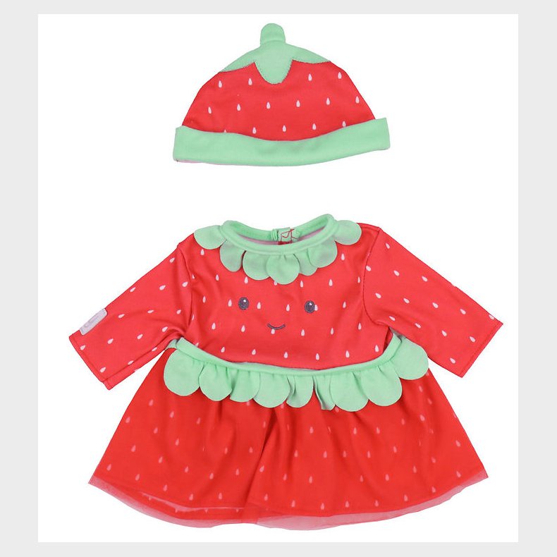 Tiny Treasures Dukketj - Strawberry Cutie Outfit