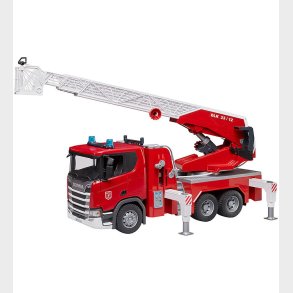 Bruder Brandbil - Scania Super 560R m. stige og vandpumpe - 3591