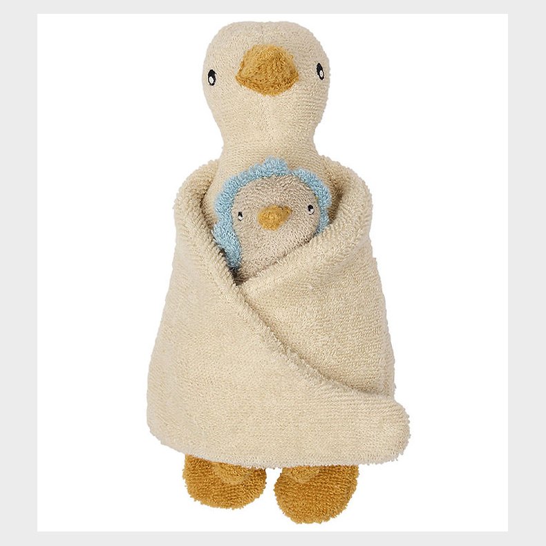 OYOY Bamser - Dora & Baby Dolli Duck - Cloud/Ice Blue