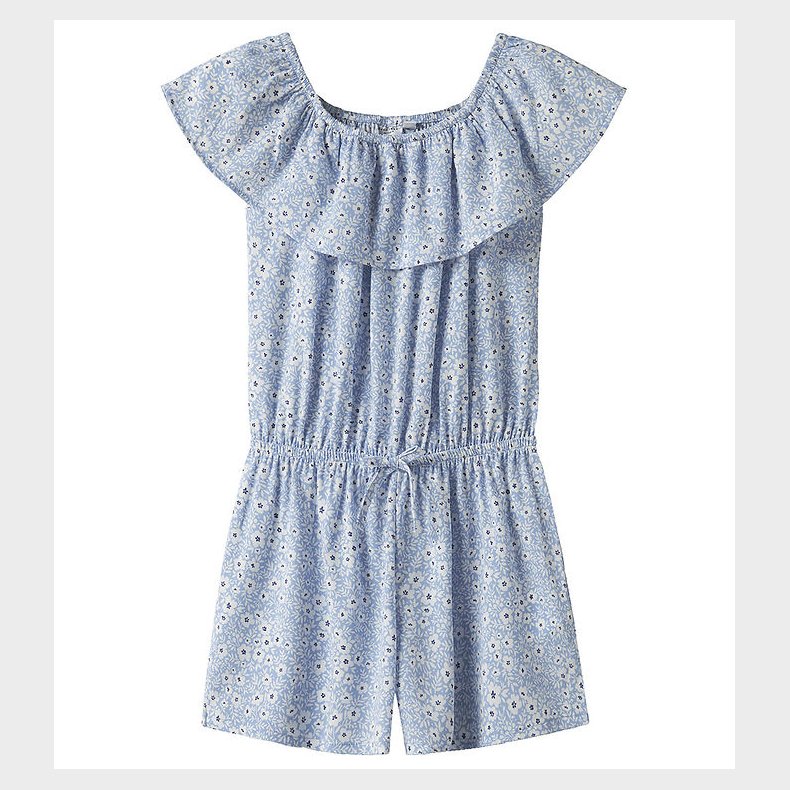 Name It Buksedragt - NkfVianya - Serenity/White Flower