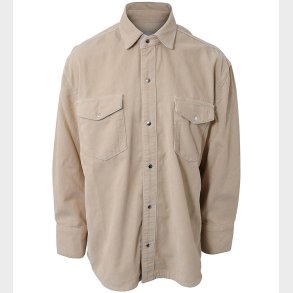 Hound Skjorte - Corduroy Shirt - Sand
