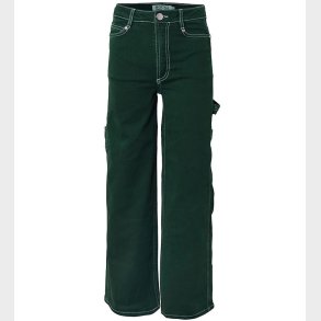 Hound Bukser - Worker Denim - Dark olive