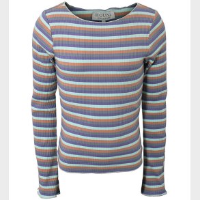 Hound Bluse - Stripe Top - Sky blue