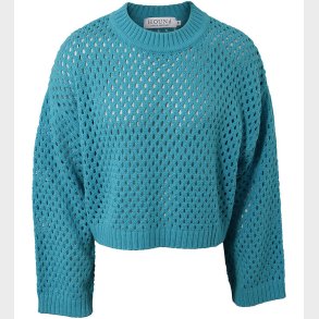 Hound Bluse - Hole Knit - Turquoise