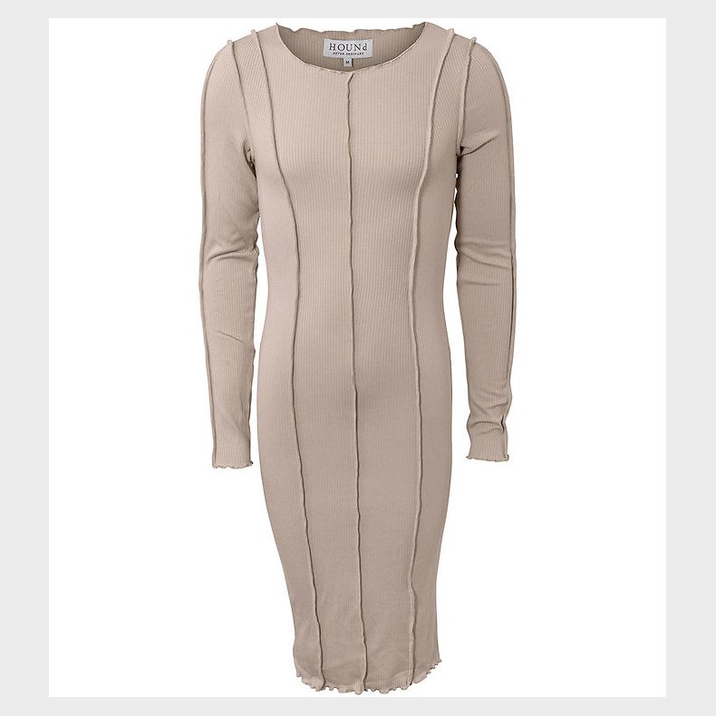 Hound Kjole - Fitted Dress - Sand