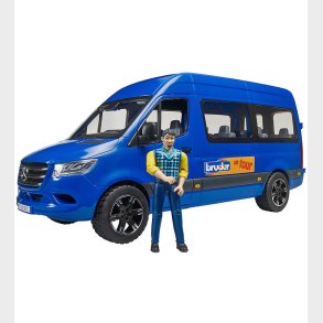 Bruder Bil - Mercedes Benz Sprinter Transfer m. Krer - 2681