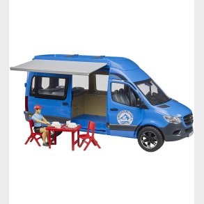 Bruder Bil - Mercedes Benz Sprinter Camper m. Krer - 2684