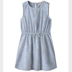 Name It Kjole - NkfVinaya - Serenity/White Flower