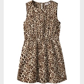 Name it Kjole - NkfVinaya - Black/LEOPARD AOP