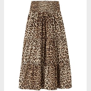 Name it Nederdel - NkfVinaya - Black/LEOPARD AOP