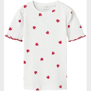 Name it T-shirt - NmfJillie - Bright White