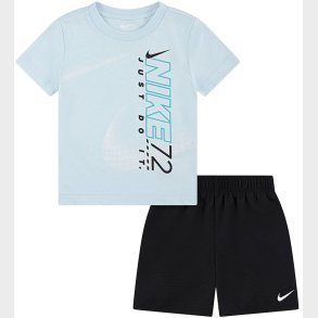Nike Shortsst - T-shirt/Shorts - Sort/Lysebl