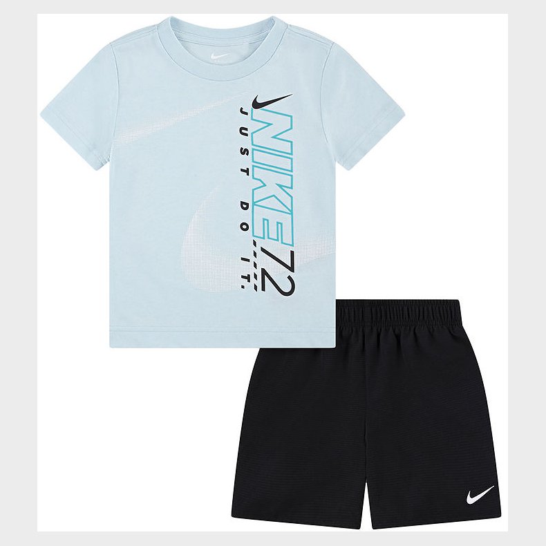 Nike Shortsst - T-shirt/Shorts - Lysebl/Sort