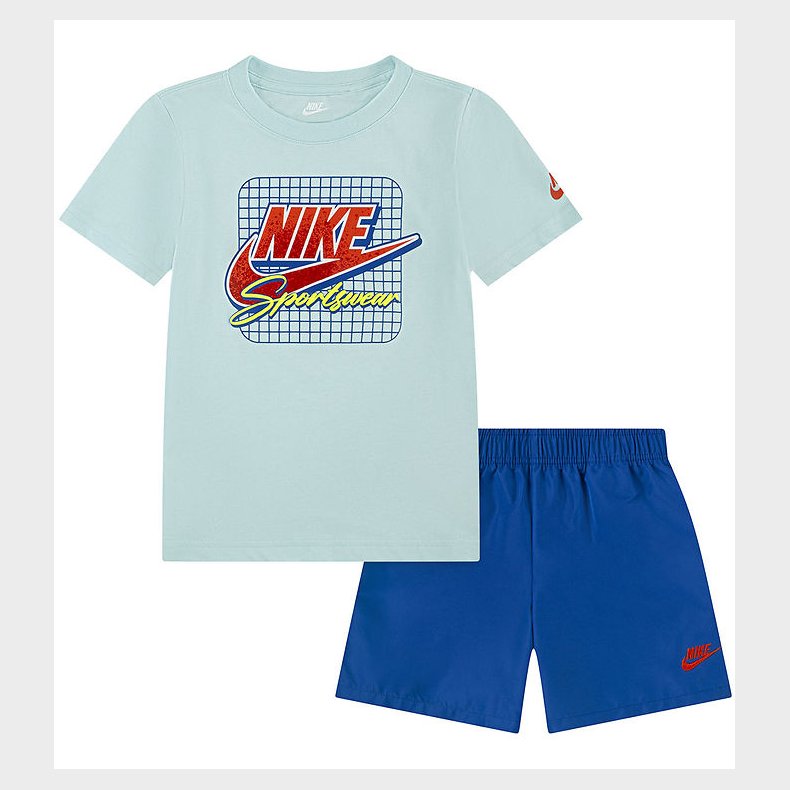 Nike Shortsst - T-shirt/Shorts - Lysebl/Bl