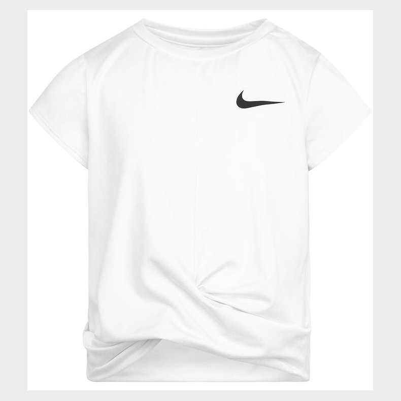Nike T-shirt - Dri-Fit - Hvid m. Logo
