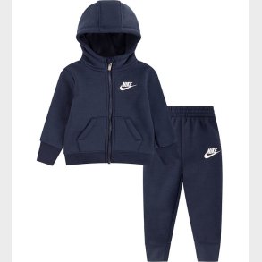 Nike Sweatst - Cardigan/Sweatpants - Midnight Navy