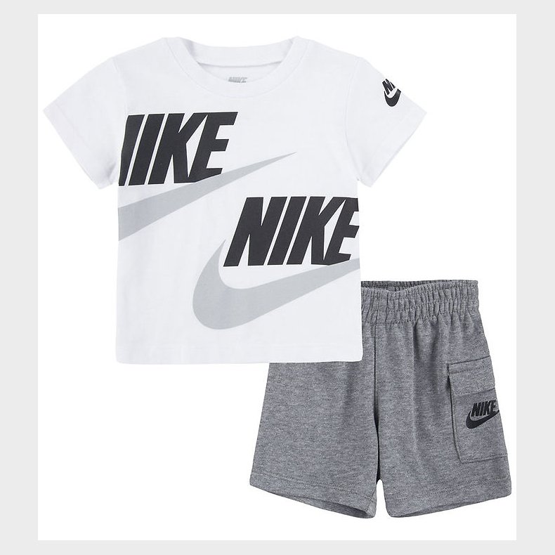 Nike Shortsst - T-shirt/Shorts - Carbon Heather