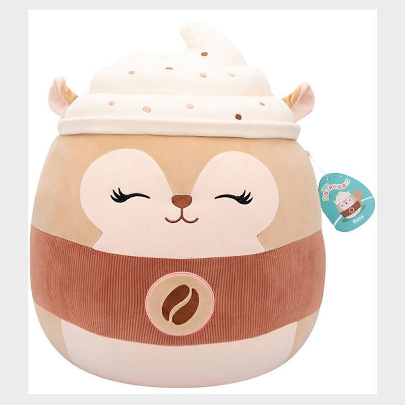 Squishmallows Bamse - 40 cm - Reza Egern