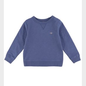 GANT Sweatshirt - Shield Slub - Dusty Navy