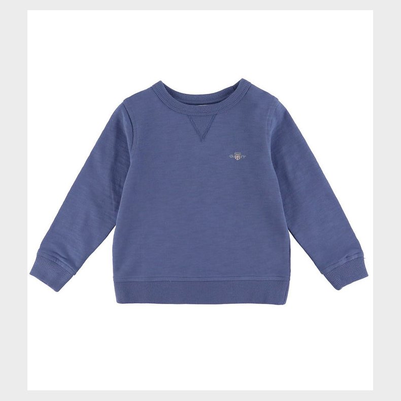 GANT Sweatshirt - Shield Slub - Dusty Navy