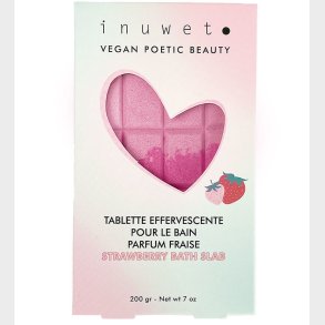 Inuwet Bath Tablet Fizz - 200g - Strawberry