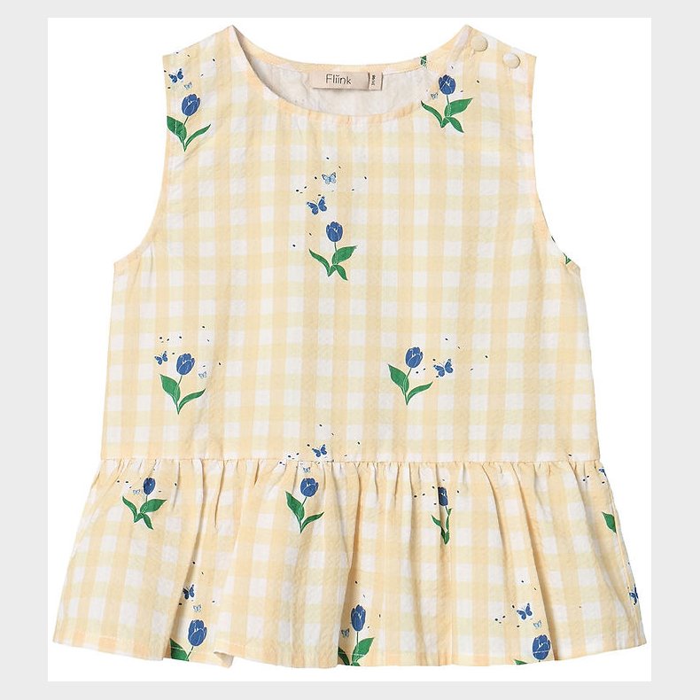 Fliink Top - Agnes - Sunlight Flower Aop