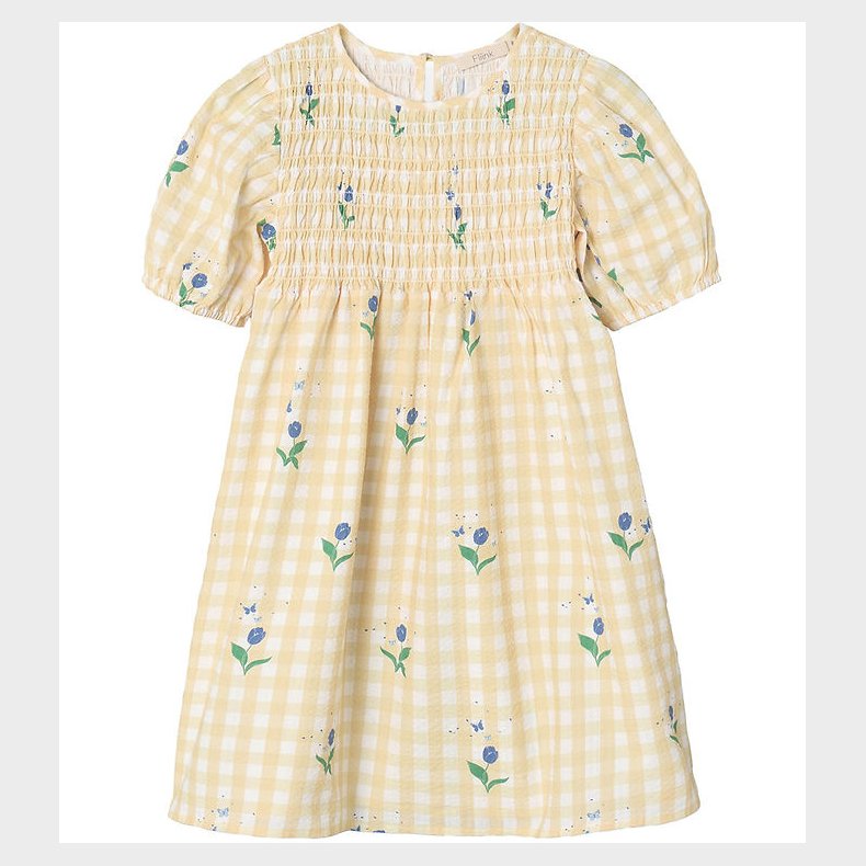 Fliink Kjole - Agnes - Sunlight Flower Aop