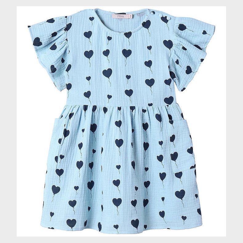 Fliink Kjole - Love - Dream Blue