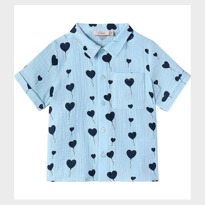 Fliink Skjorte - Love - Dream Blue