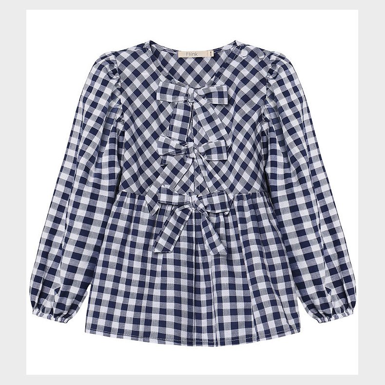 Fliink Bluse - Zorro - Insignia Sandshell Check