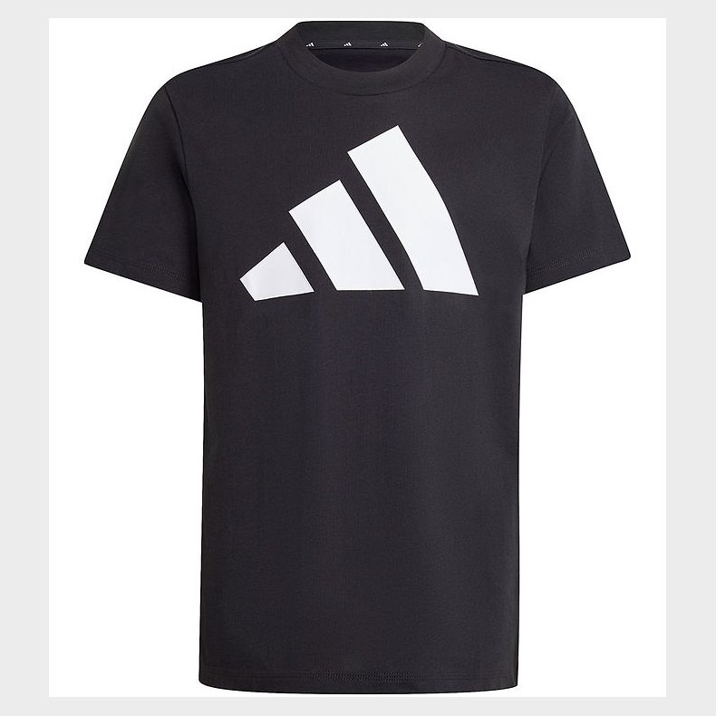 adidas Performance T-Shirt - J BL TEE 160 - Sort/Hvid