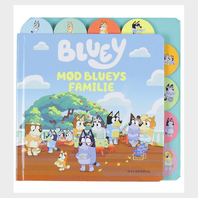 Forlaget Gyldendal Bog - Bluey - M�d Blueys Familie