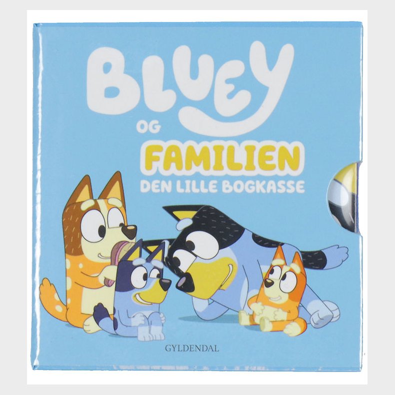 Forlaget Gyldendal Bog - Bluey Og Familien - 4-Pak - Den Lille B