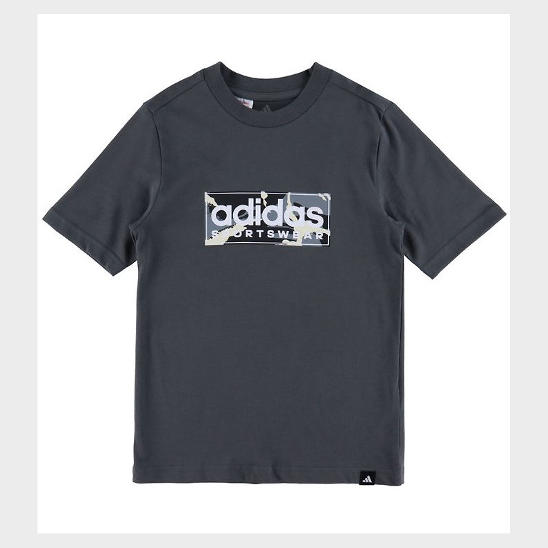 adidas Performance T-Shirt - B CAMO LIN - GREFIV