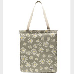 Herschel Shopper - Inga Tote - Retro Daisy/Abbey Stone