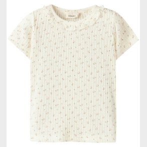 Lil' Atelier T-shirt - Rib - NmfHulla - Coconut Milk