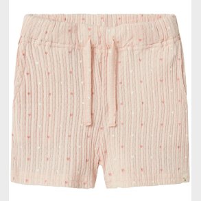 Lil' Atelier Shorts - Rib - NmfHulla - Peach Blush
