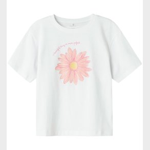 Name It T-shirt - NkfHelka - Lucent White