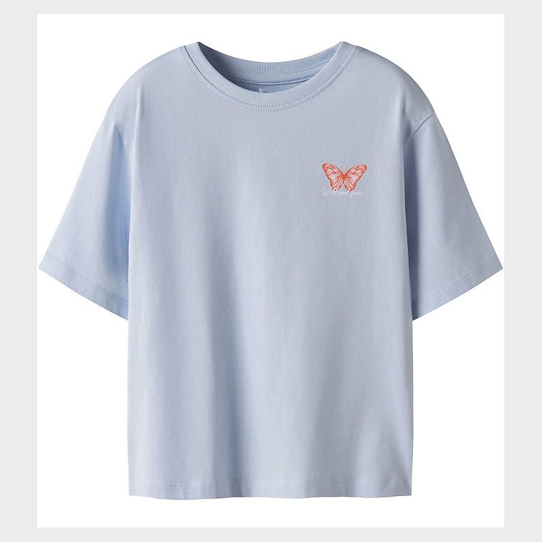 Name It T-shirt - NkfHelka - Xenon Blue