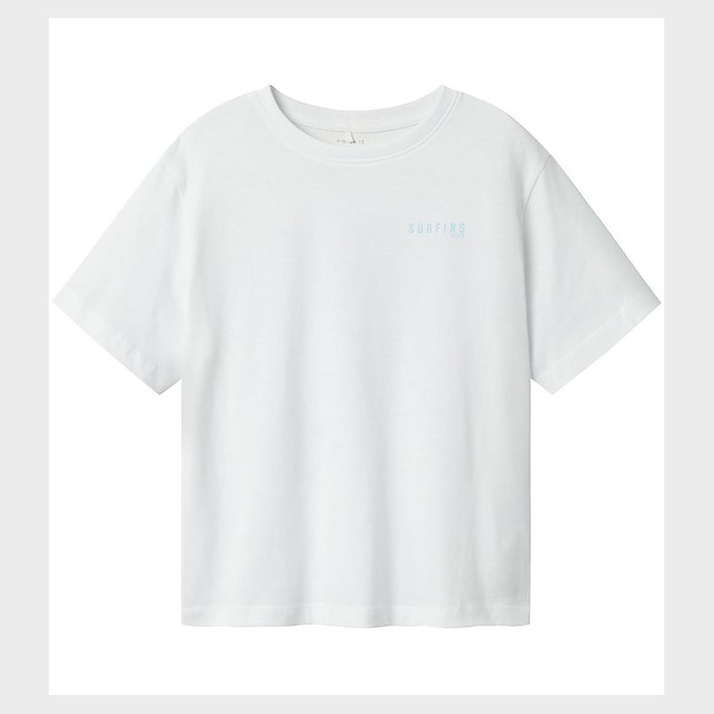 Name It T-shirt - NkmHirlan - Lucent White