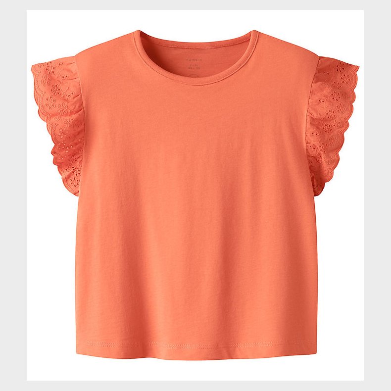 Name It T-shirt - NkfHrejaline - Fresh Salmon