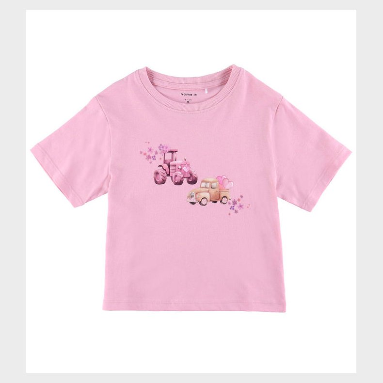 Name It T-shirt - NmfHelga - Cameo Pink