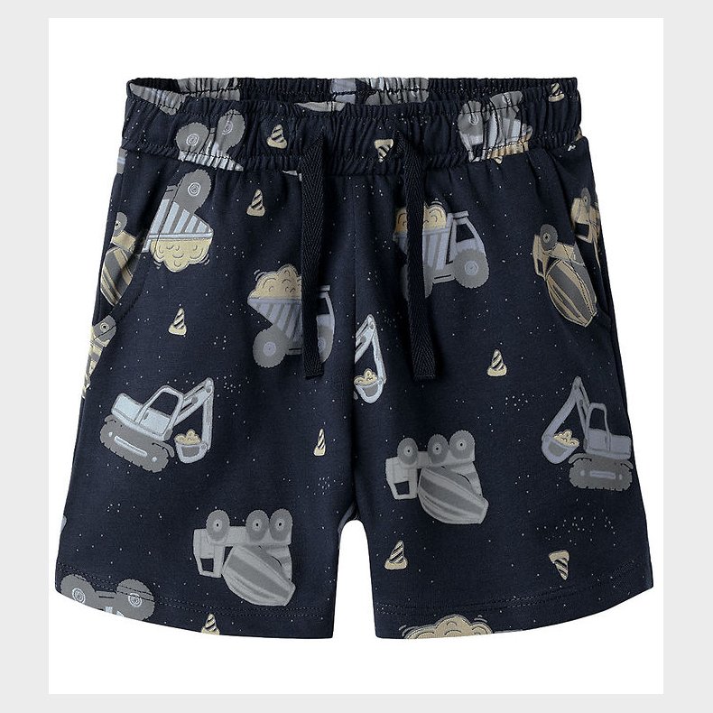 Name It Shorts - NmmHector - Navy Blazer m. Print