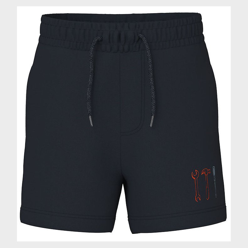 Name It Shorts - NmmHuxi - Navy Blazer m. Print