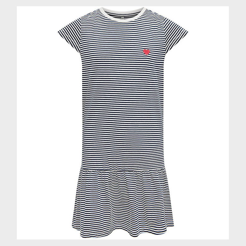 Kids Only Kjole - KogPisa - Cloud Dancer/Sky Captain