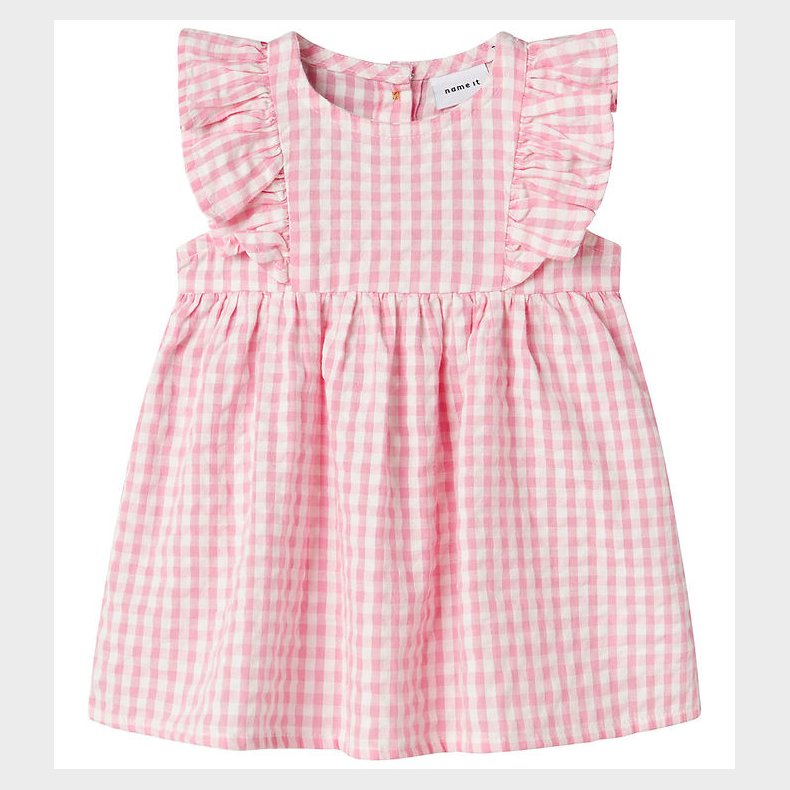 Name It Kjole - NbfHalmi - Cameo Pink m. Tern