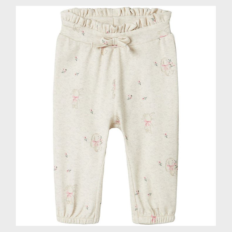 Name It Bukser - NbfHallo - Peyote Melange m. Kaniner