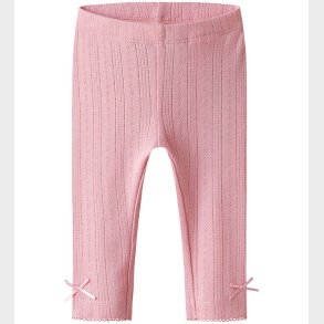 Name It Leggings - NbfHappy - Cameo Pink m. Hulmnster