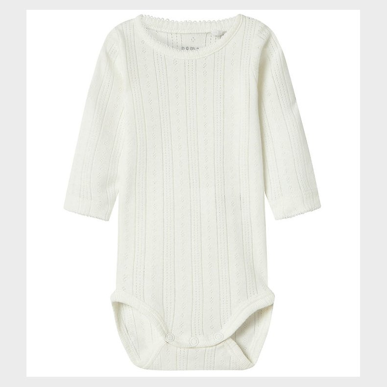Name It Body l/ - NbfHappy - Cloud Dancer m. Hulmnster